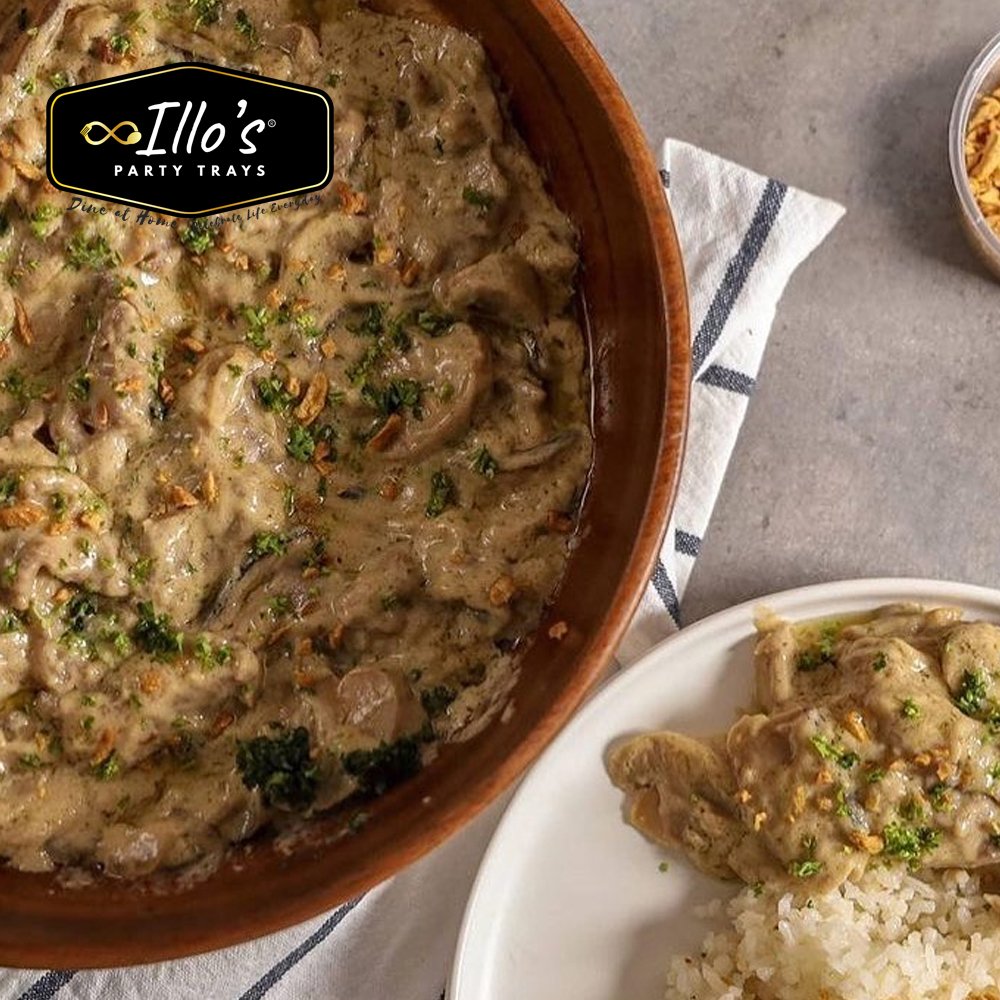 Truffled beef with mushroom