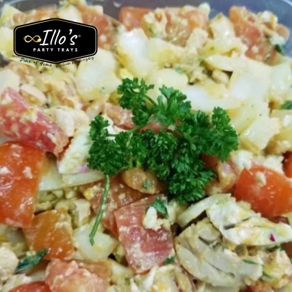 Red Egg Salad